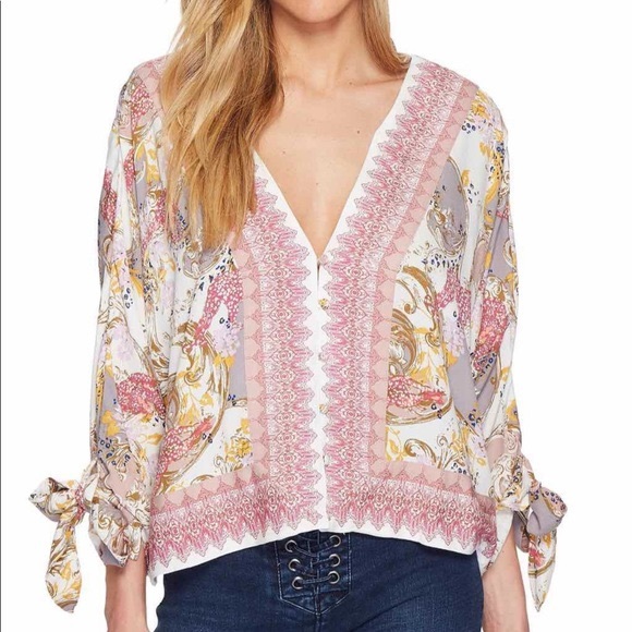 Free People “Catch Me If You Can” Blouse xs - Picture 3 of 8